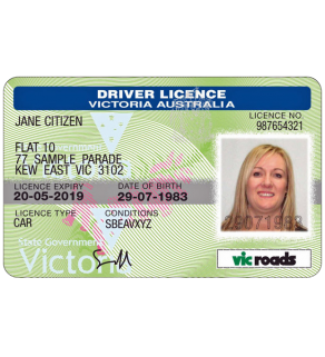 Australian Driver's License, Novelty