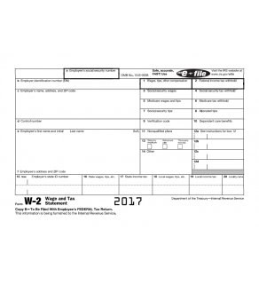 W2, Tax Document
